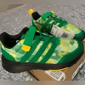 NWT ADIDAS X LEGO® RACER TR21 ELASTIC LACE AND TOP STRAP SHOES